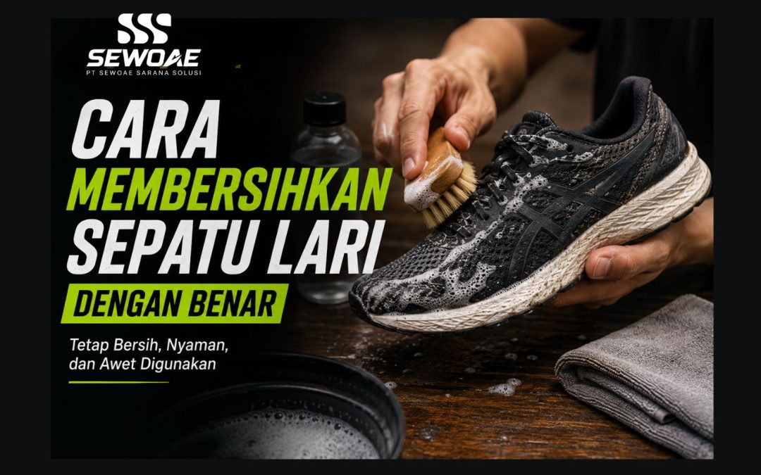 Cara Membersihkan Sepatu Lari dengan Benar Tanpa Merusak Materialnya