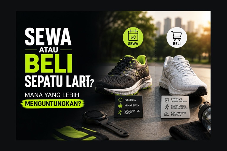 Sewa atau Beli Sepatu Lari? Mana yang Lebih Menguntungkan untuk Anda?